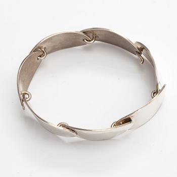 Pekka Piekäinen, A silver bracelet. Prototype.