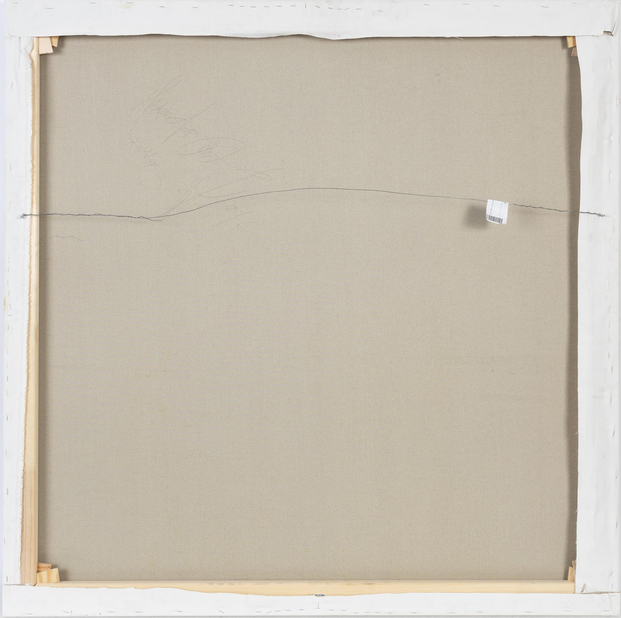 Alexander Creutz, acrylic and spray paint on canvas.