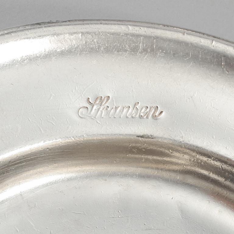 SERVISDELAR, 14 st, så kallat restaurangsilver, bl a Gense, 1900-tal.