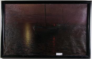 Emil Ekman · EKMAN, EMIL. Olja på duk. Sign.