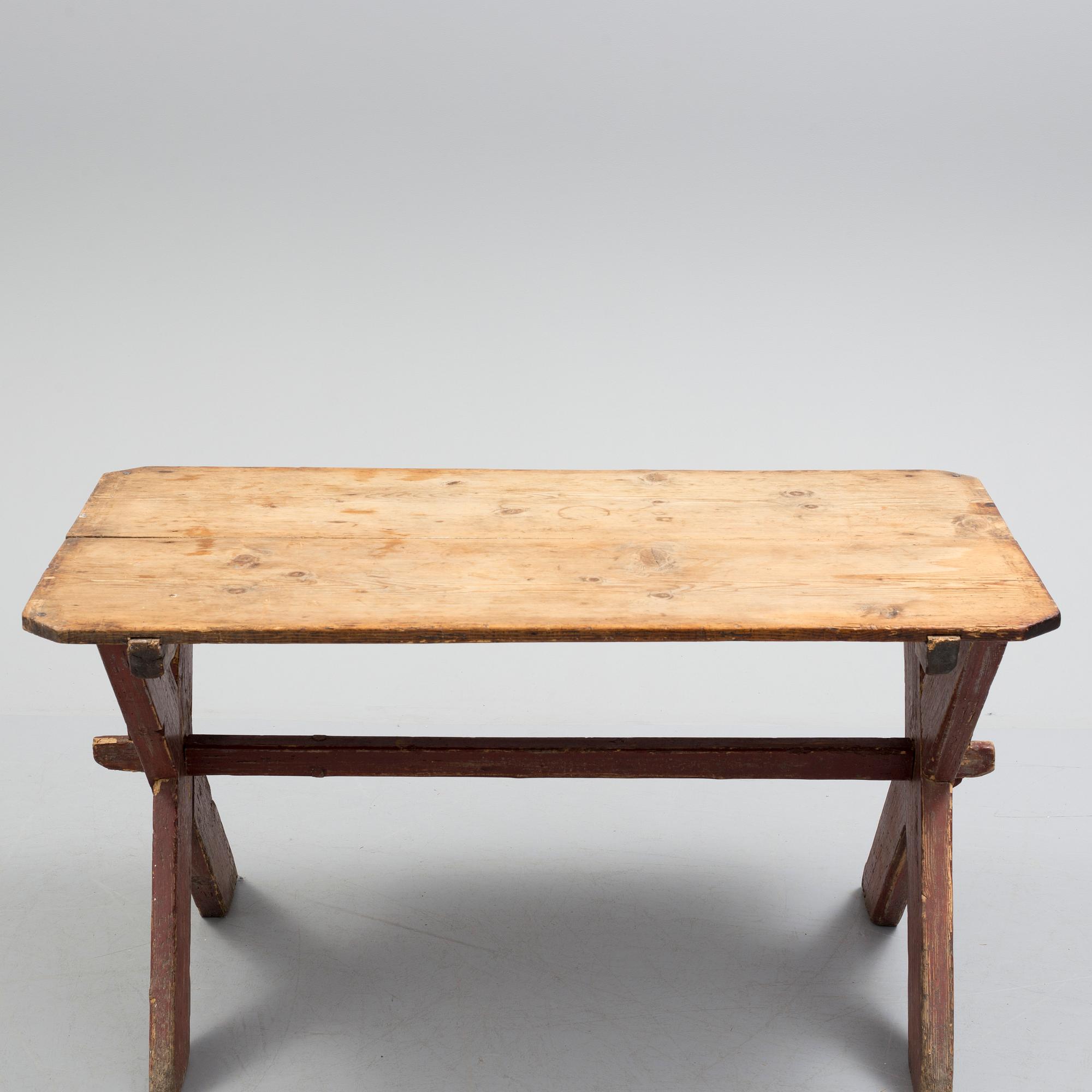 BOCKBORD, allmoge. 1800-tal.