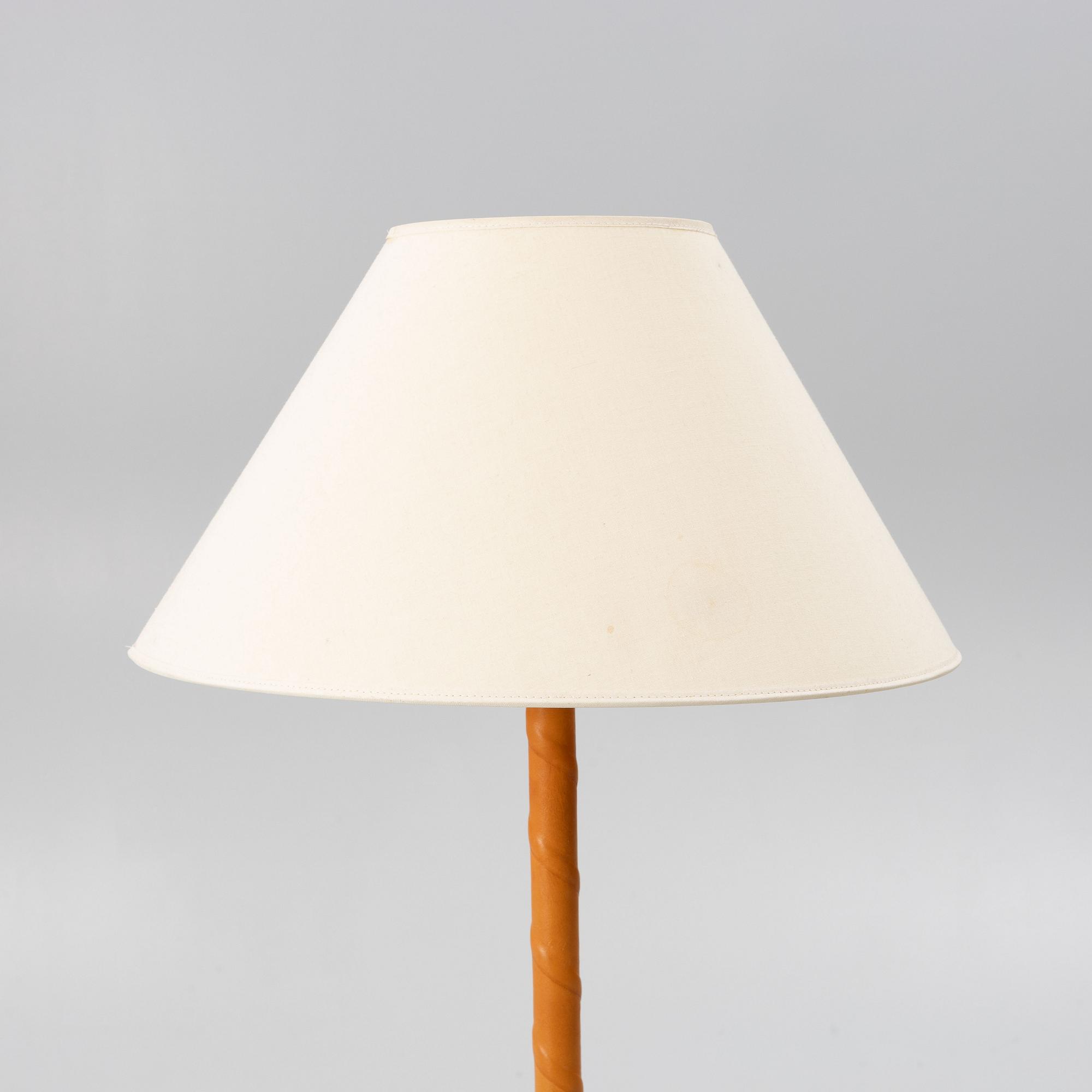 Golvlampor, ett par, Danmark, 19007-talets slut.