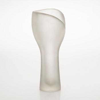 Timo Sarpaneva, a glass vase model 3530,  signed Timo Sarpaneva.