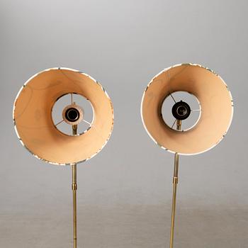 Floor lamps, two similar, Falkenberg, late 20th century.