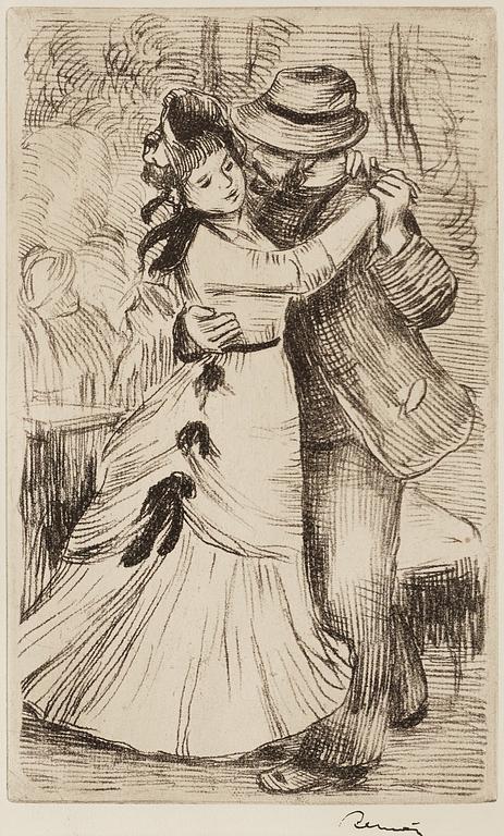 Pierre-Auguste Renoir, "La danse a la campagne".