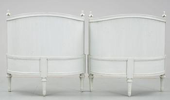 SÄNG, gustaviansk stil, 1800/1900-tal.