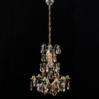 a baroque-style chandelier from the first half of the 20th century.