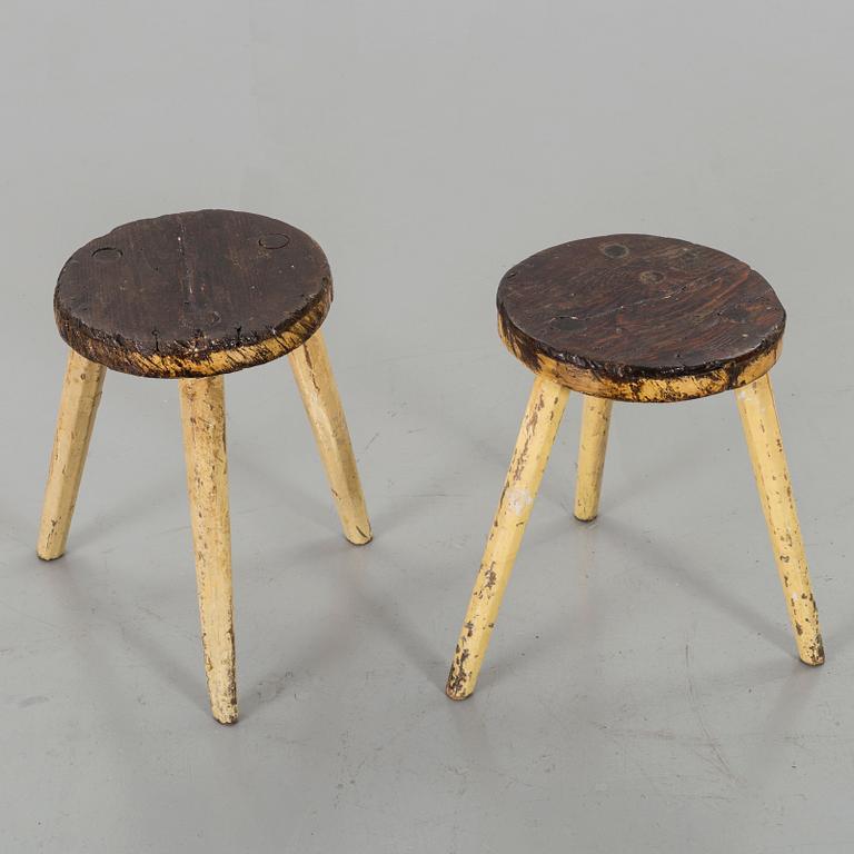 20th century stools.