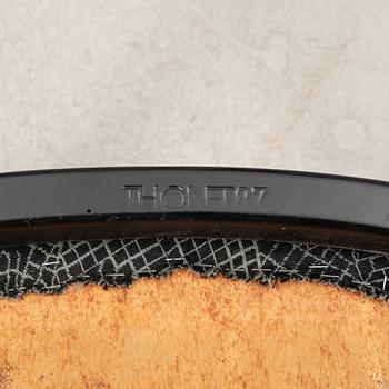 Armchairs, 6 pcs, model 87, Thonet, late 20th century.