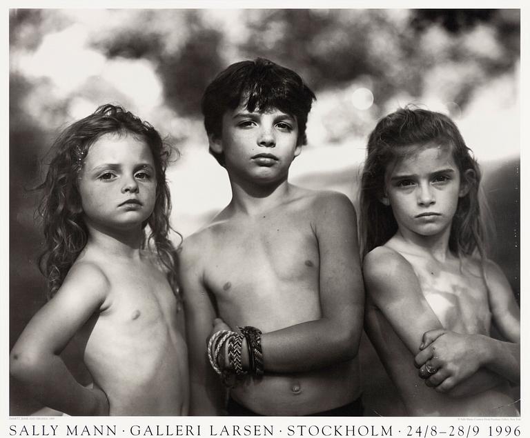 Utställningsaffisch, Sally Mann, 1996.