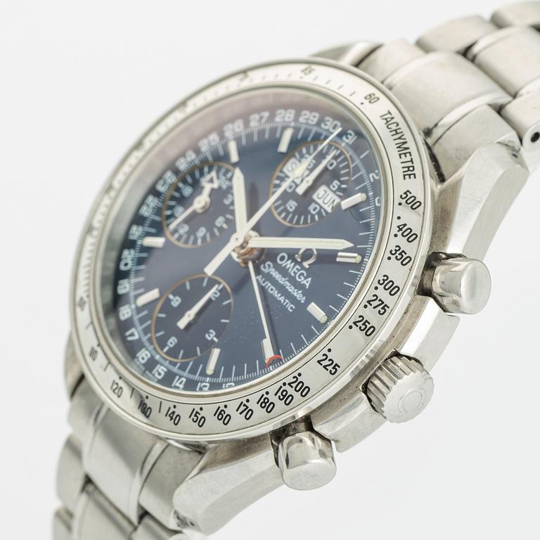 Omega, Speedmaster, Day-Date, wristwatch, chronograph, 39 mm.