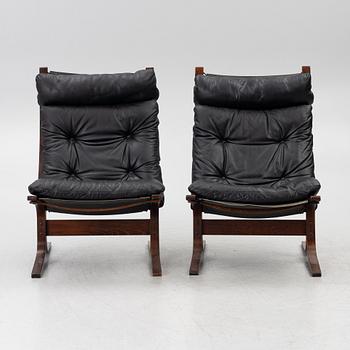Ingmar Relling, a pair of  “Siesta” easy charis late 20th century.