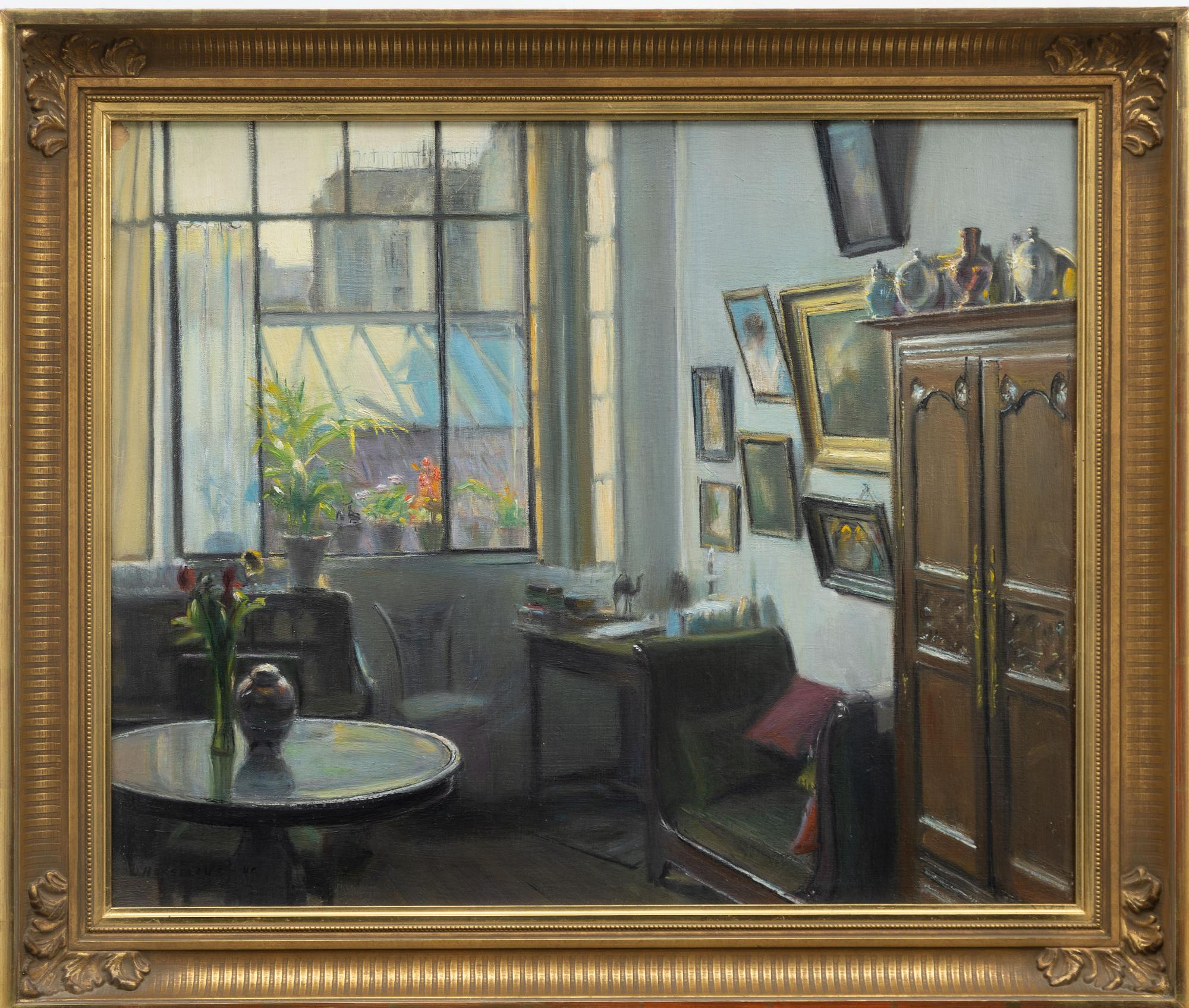 Erik Norselius, Interiör.