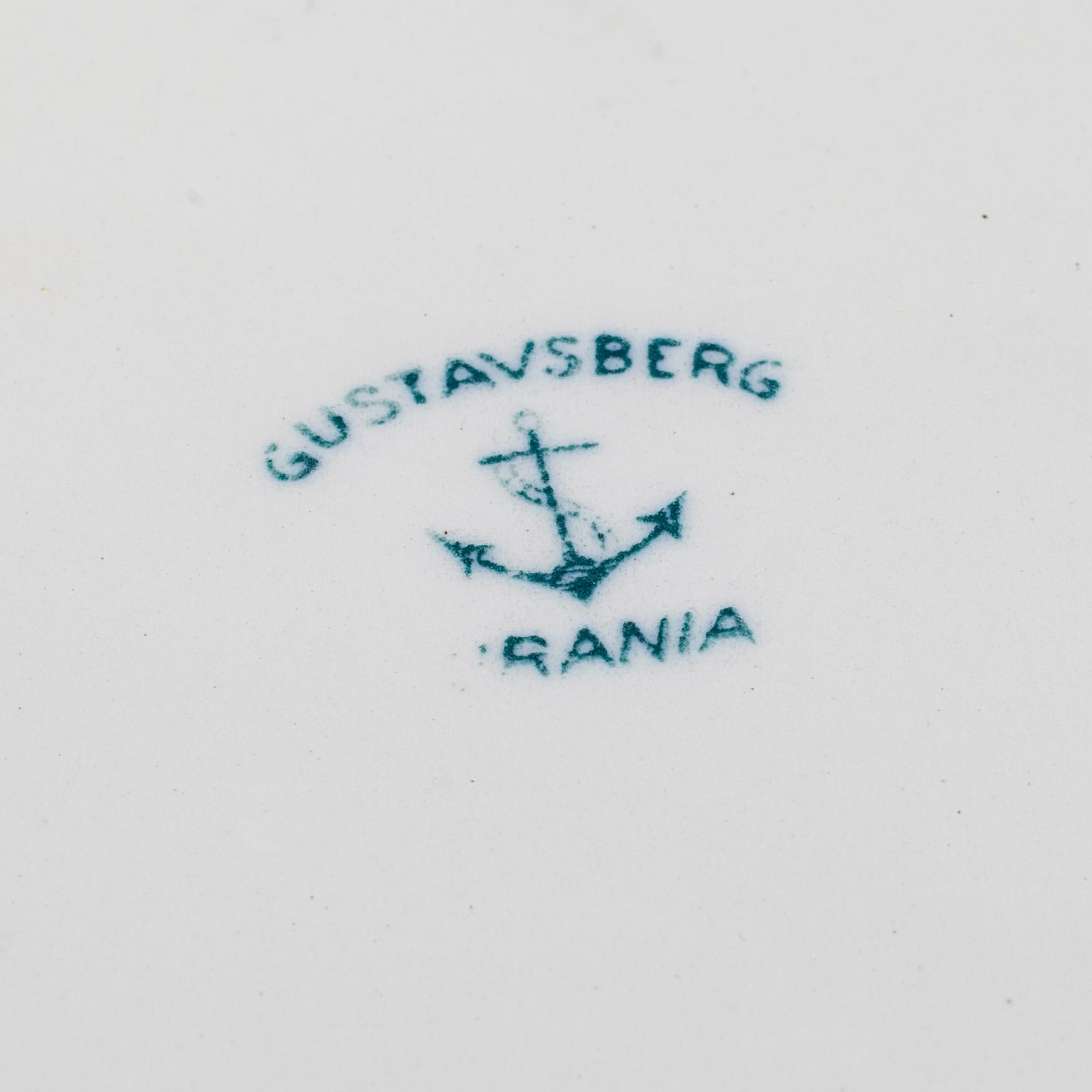 TVÄTTFAT, keramik, Gustavsberg, 1940-tal.