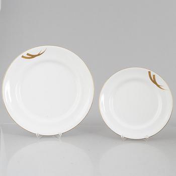 Jonas Lindkvist, 47 service pieces 'Kyoto', Gustavsberg.