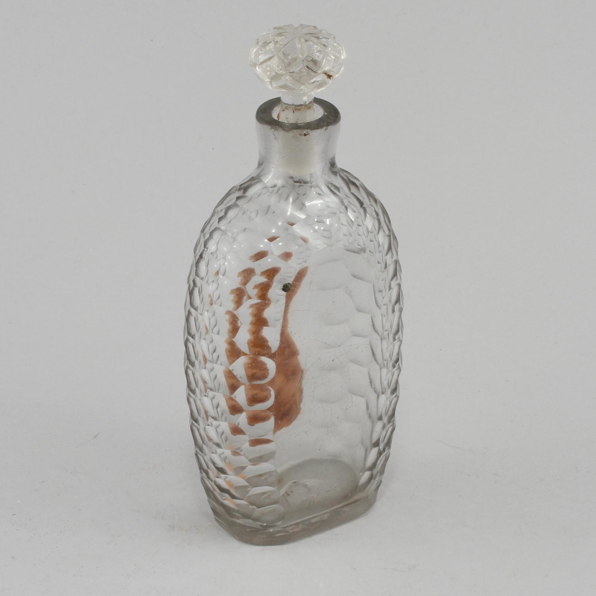 PLUNTA, glas, sent 1700- / tidigt 1800-tal.