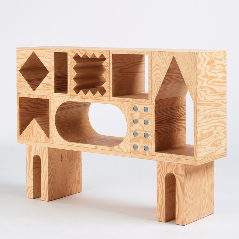 Erik Olovsson, & Kyuhyung Cho, hylla, "Room-collection-shelf", Studio E.O., egen studio, 2020.