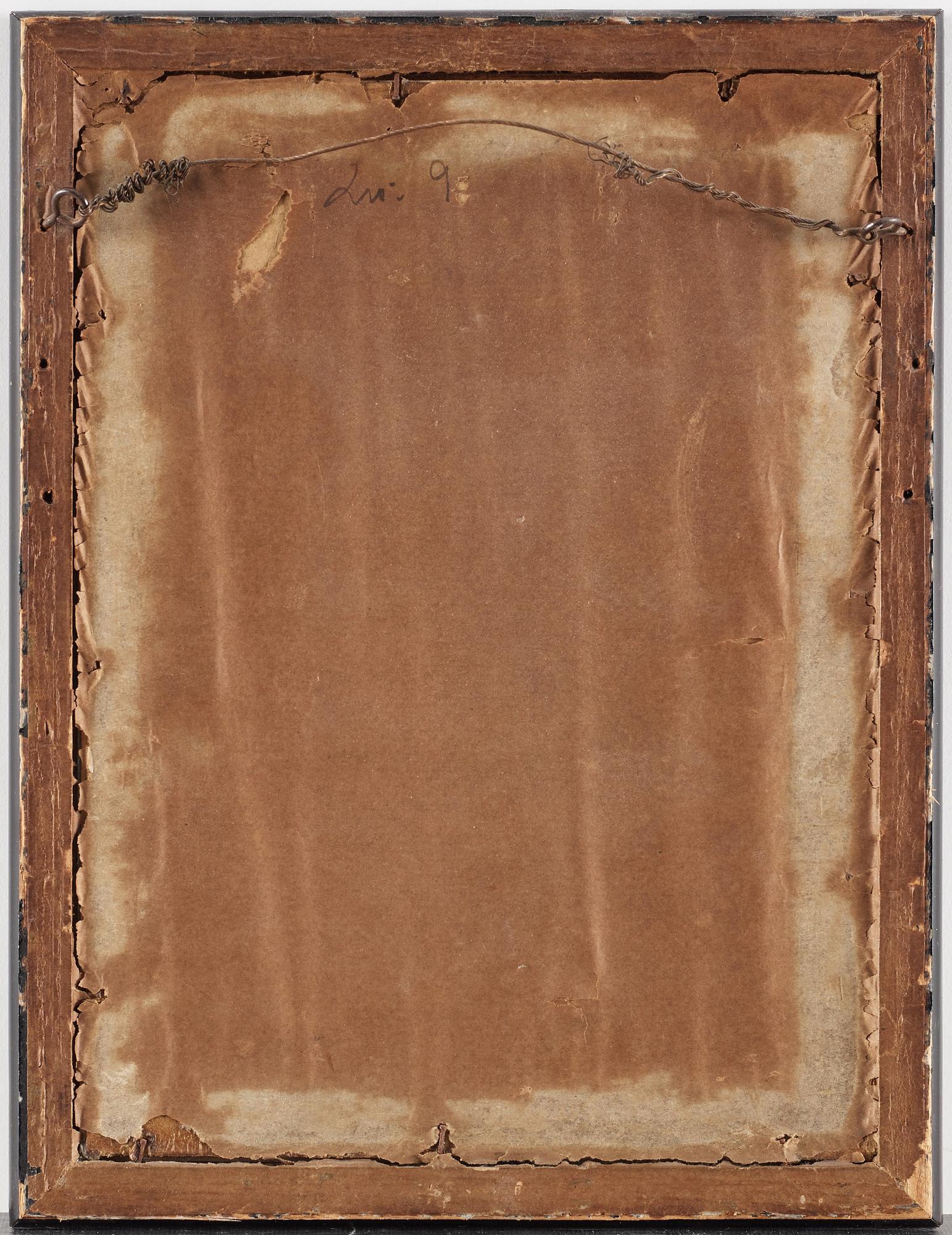 MÅLNING, gouache på papper. Indien, omkring 1900.