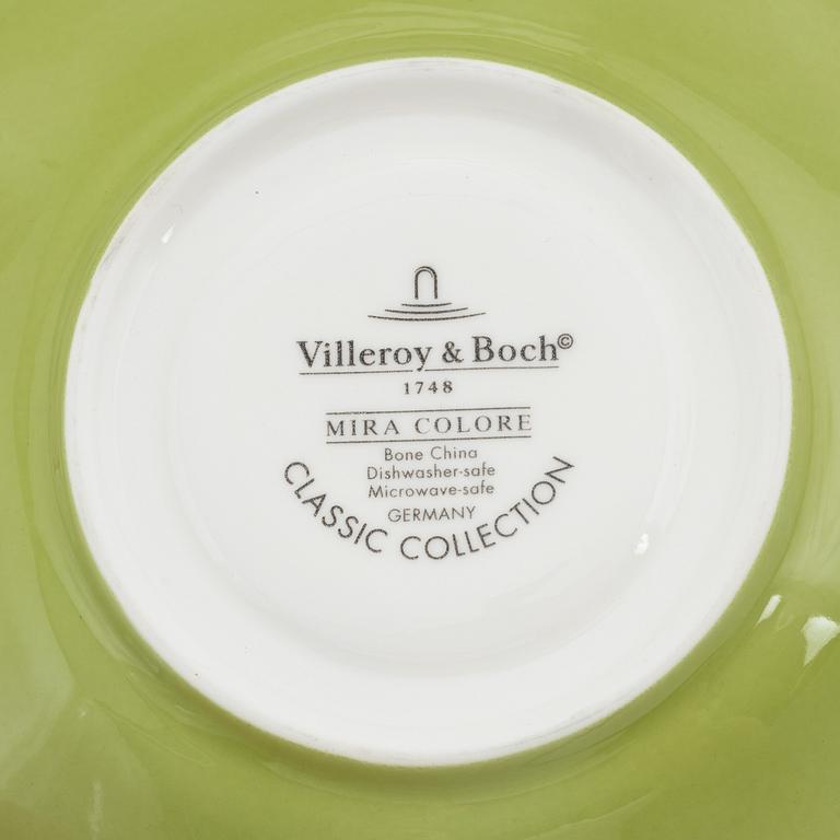 A 98 piece porcelain dinner service, 'Mira Colore', Villeroy & Boch.