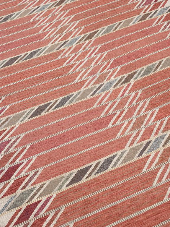 CARPET. Flat weave. 348 x 173 cm. Sweden 1955.