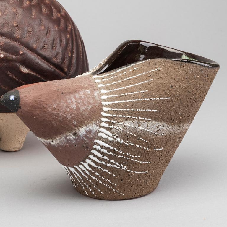 THOMAS HELLSTRÖM, keramik, 5 st, Nittsjö, Rättvik.