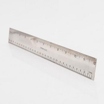 Tiffany & Co, ruler in sterling silver. - Bukowskis