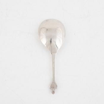 An 18th Century Silver Spoon, likely Sweden.