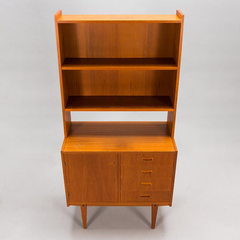 A mid-20th century bookshelf.