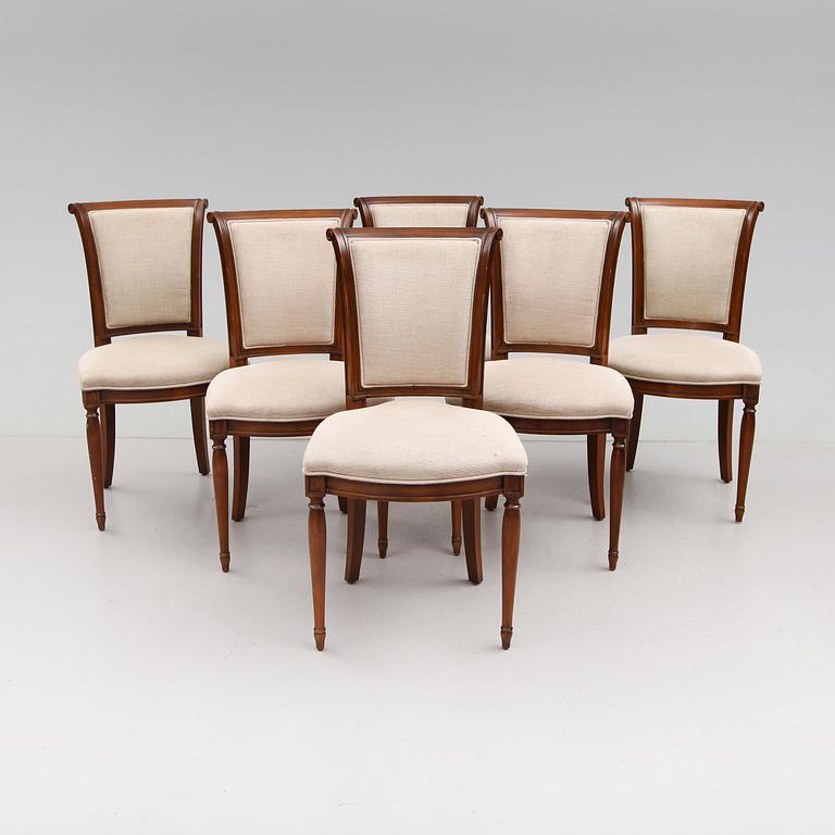 MATSALSSTOLAR, 6 st, 1900-talets andra hälft.