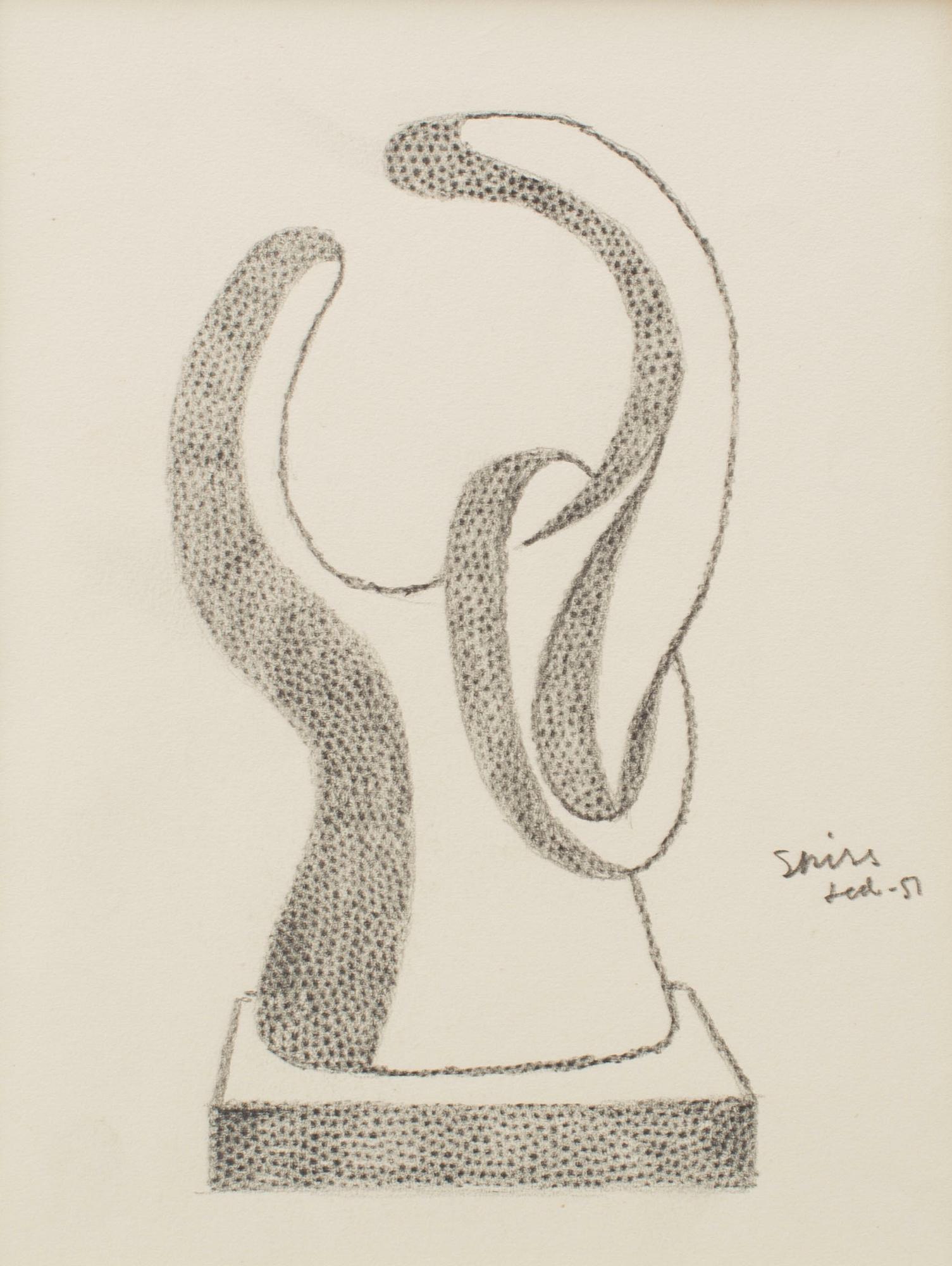 LARS ENGLUND, Pencil, signed anda dated -51.