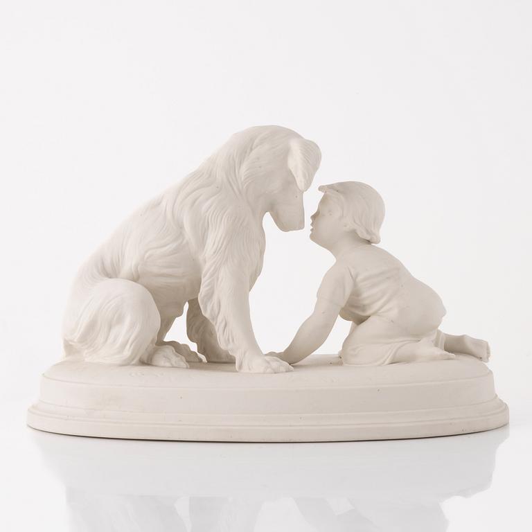 A group of three figurines, Gustafsberg, early 20th Century.