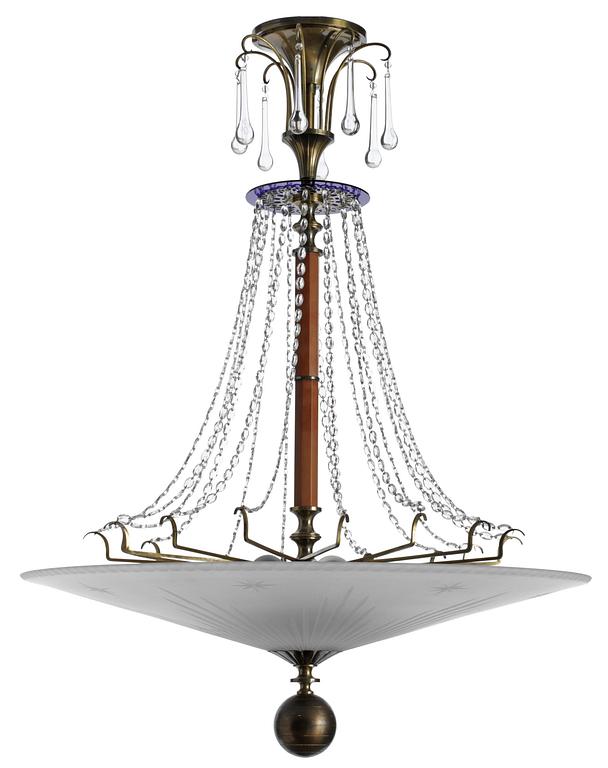 A 1920-30'S Swedish chandelier.