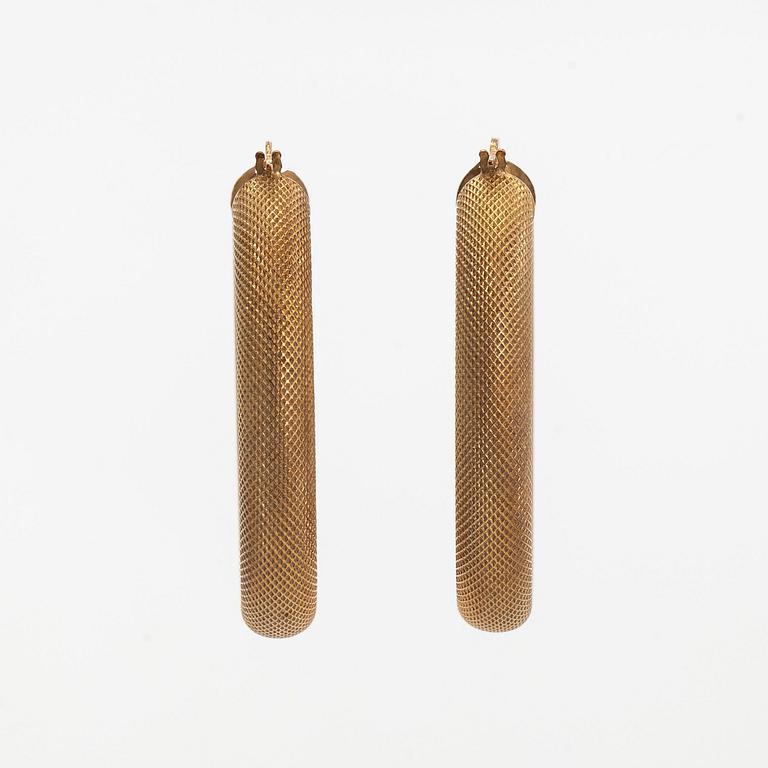 Örhängen, 14K guld, Italien.