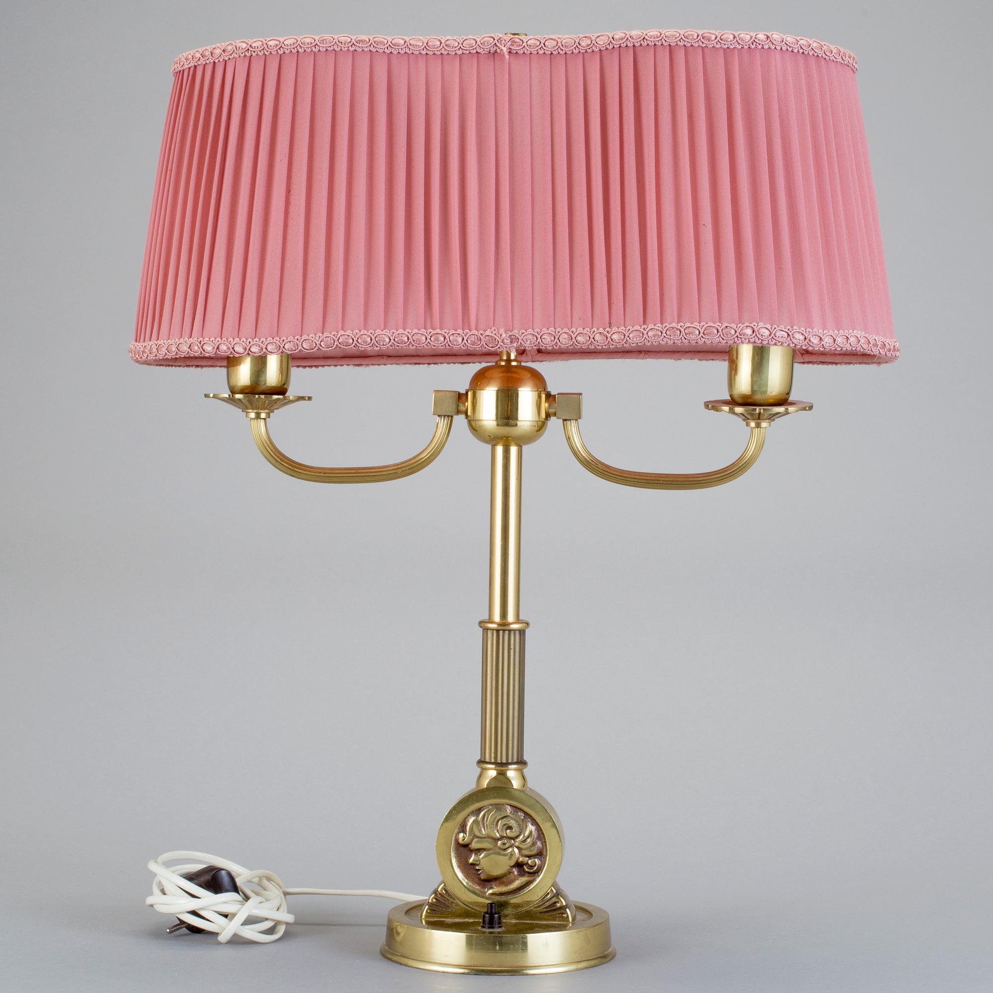 BORDSLAMPA, 1930-40-tal.