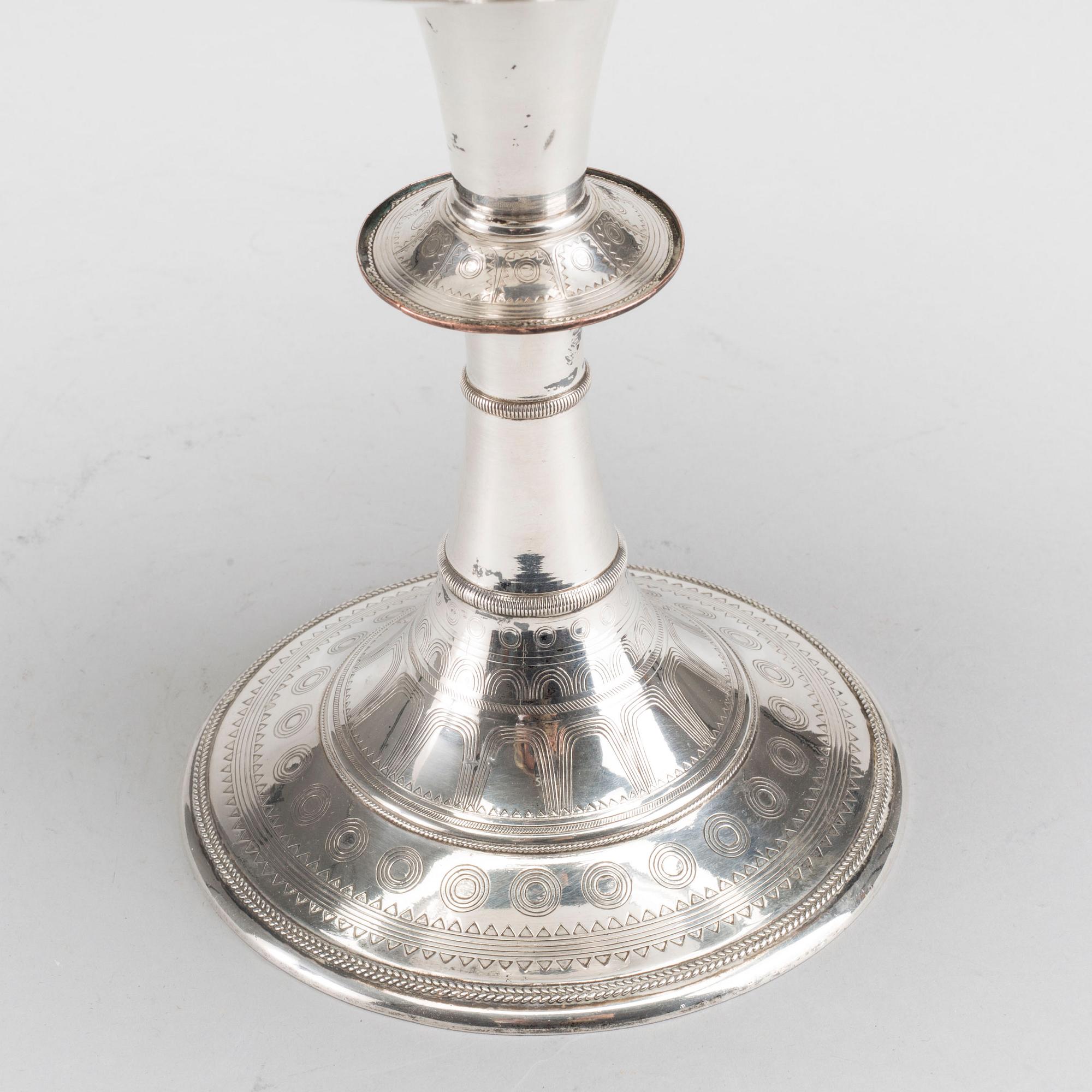 FAT PÅ FOT, nysilver, Danmark.