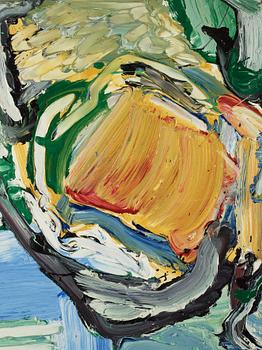 Bengt Lindström, oil on panel, 1960s, estate stamp verso.