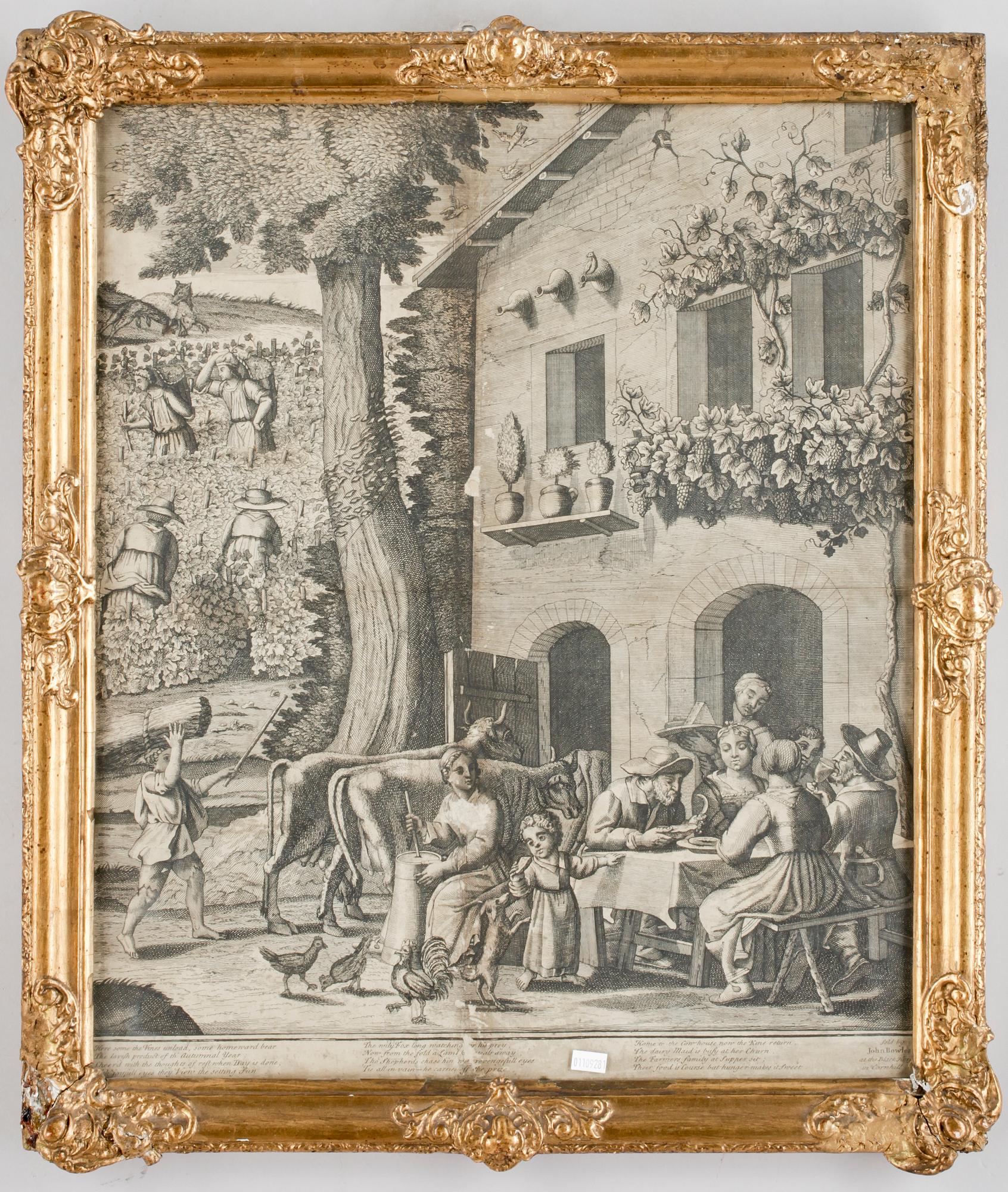 KOPPARSTICK, troligen 1700-tal.