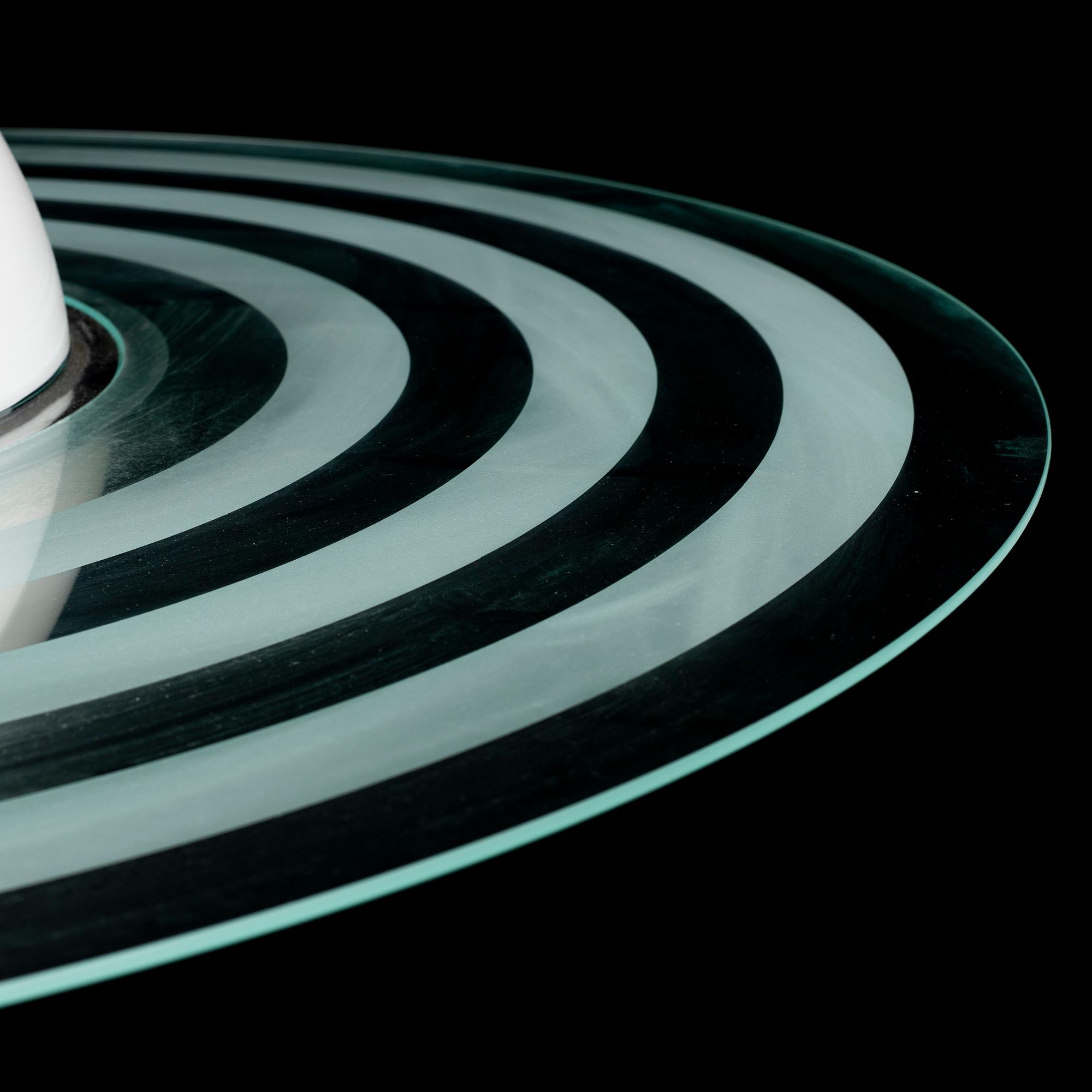 A 1930's ceiling light.