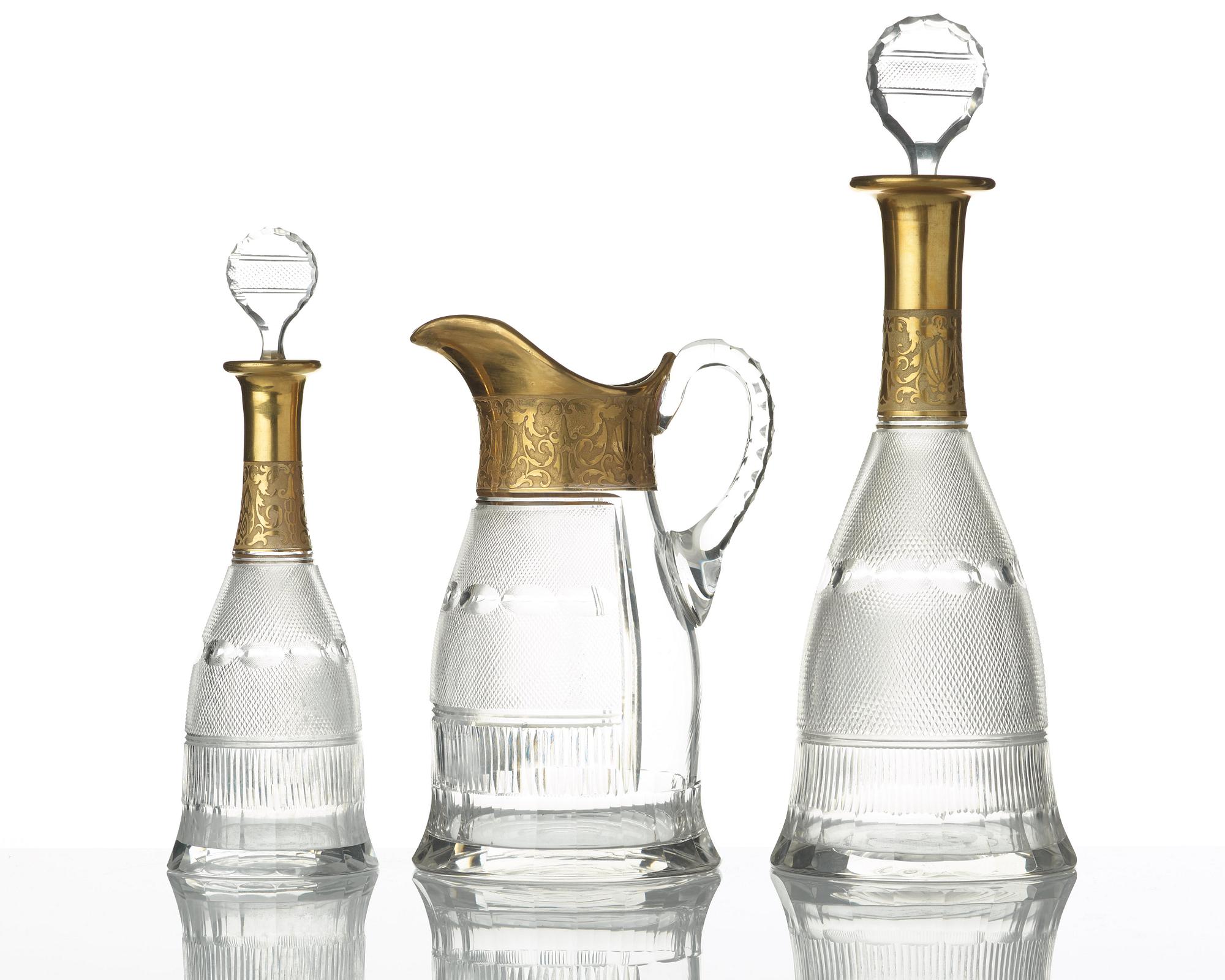 A Moser glass service, "Splendid". (92 parts).