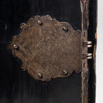 A Baroque cabinet, 18th Century.