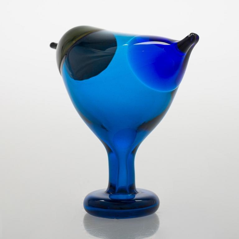 Oiva Toikka, glasfågel, signerad O. Toikka Nuutajärvi SSKK 2002.