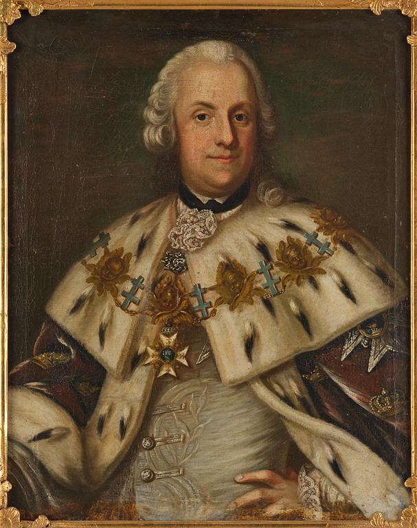 Lorens Pasch d y, hans krets, "Adolf-Fredrik" 1710-1771) & "Lovisa Ulrika" (1720-1782).