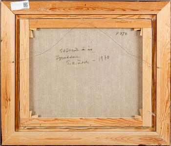 GUSTAF ADOLF FAHLE, olja på duk, signerad.