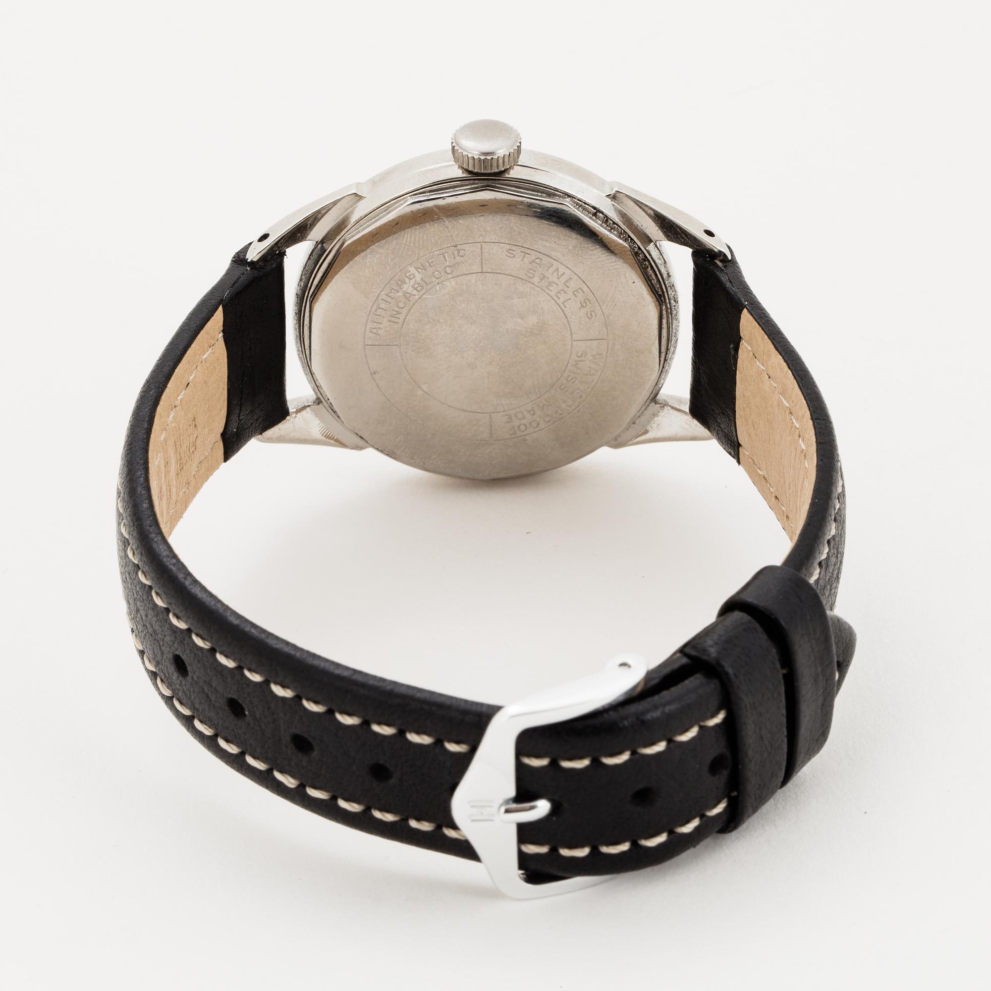 Lemania, wristwatch, 34 mm.