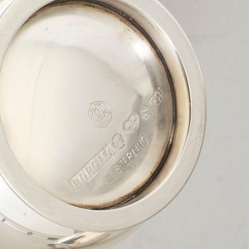 Two silver bowls, one of which Atelier Borgila, Stockholm, 1966.