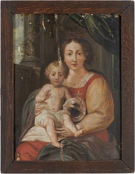 Flemish school, 18th Century, The Madonna and the Child.