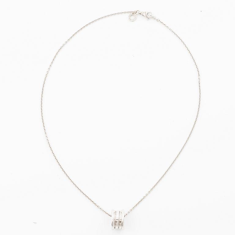 Bulgari, necklace, B.zero1, 18K white gold.