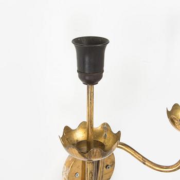 Vägglampa, 1900-talets mitt.