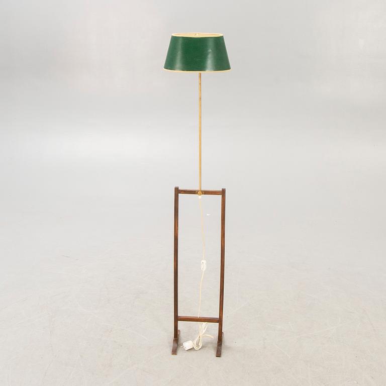 A Josef Frank "Kryckan" floor lamp for Firma Svenkst Tenn later part of the 20th century.