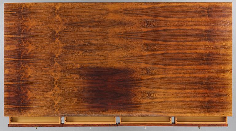 A rosewood office set, Echo, Switzerland, 1970s-80s.